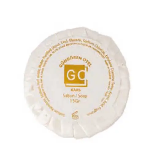 15 Gr Sargılı Logo Baskılı Sabun
