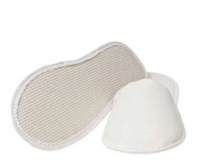 Çift Katlı Polyester Havlu Terlik Eva Taban